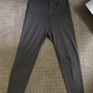 aerie cropped grey leggings